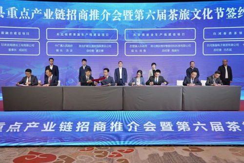 白河茶香溢十堰，文旅招商譜新篇——白河縣重點產業鏈招商推介會暨第六屆茶旅文化節活動側記